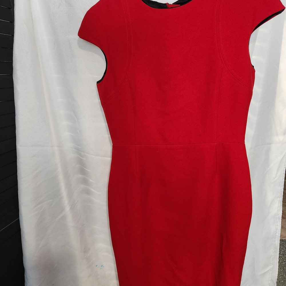 Zara Bold Red Mini Dress